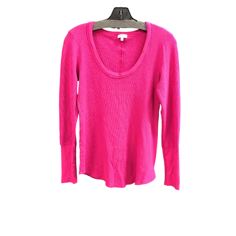 Top Long Sleeve By Splendid In Purple, Size: L