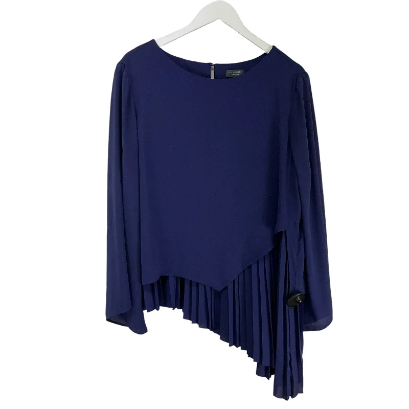 Top Long Sleeve By Limited In Blue, Size: Xl