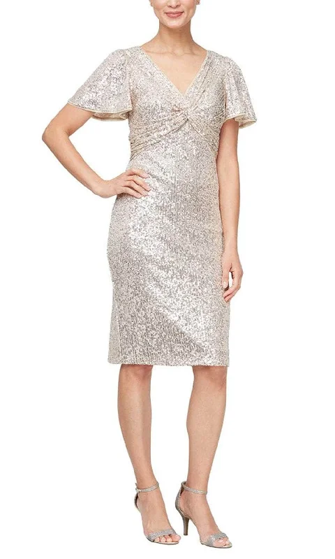 Alex Evenings 8196928 - Sequin Sheath Cocktail Dress