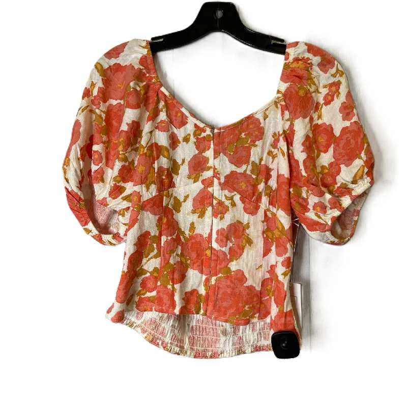 Top Short Sleeve By Sienna Sky In Pink, Size: M