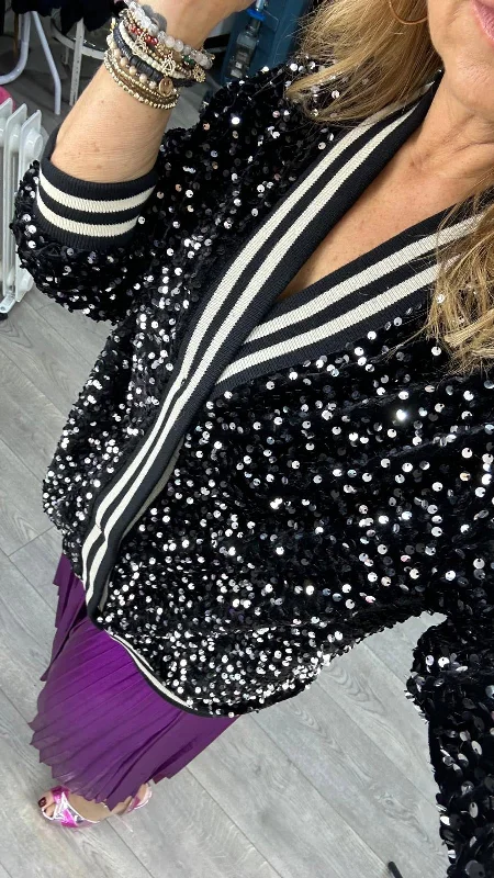 Hendrix sequin cardigan