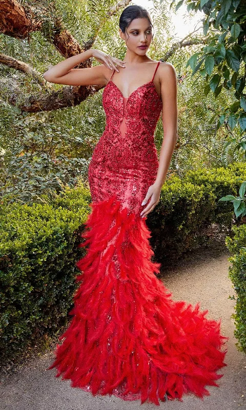 Andrea and Leo A1297 - Paisley Beaded Evening Dress