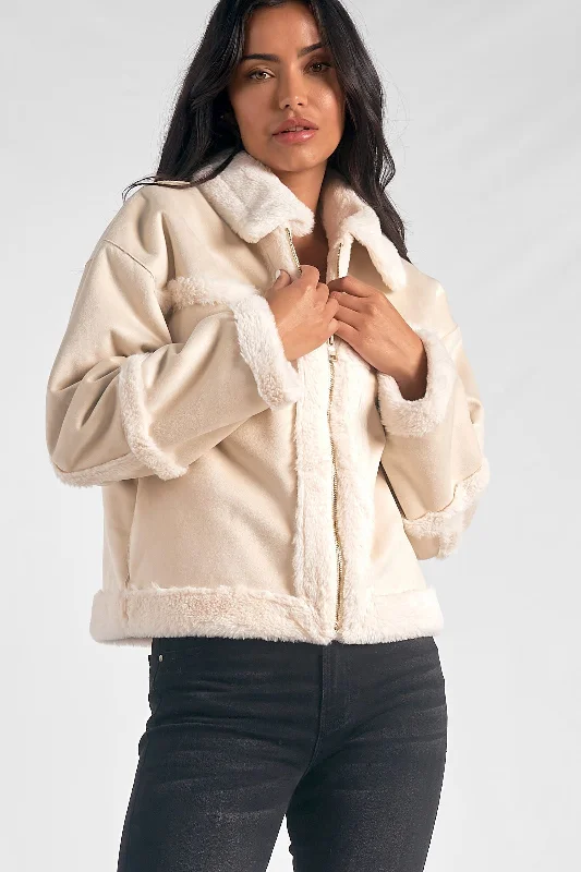 Muse Cropped Sherpa