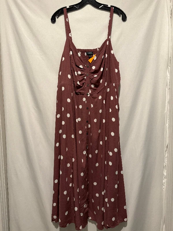 Dress Casual Maxi By Torrid In Purple, Size: 2x