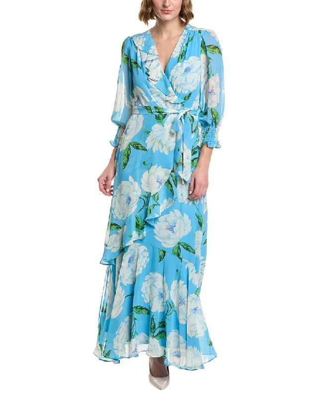 Taylor Printed Chiffon Maxi Dress