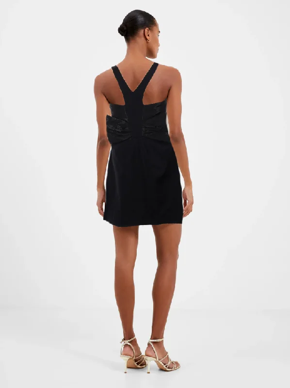 2 - coast black mini dress with bow