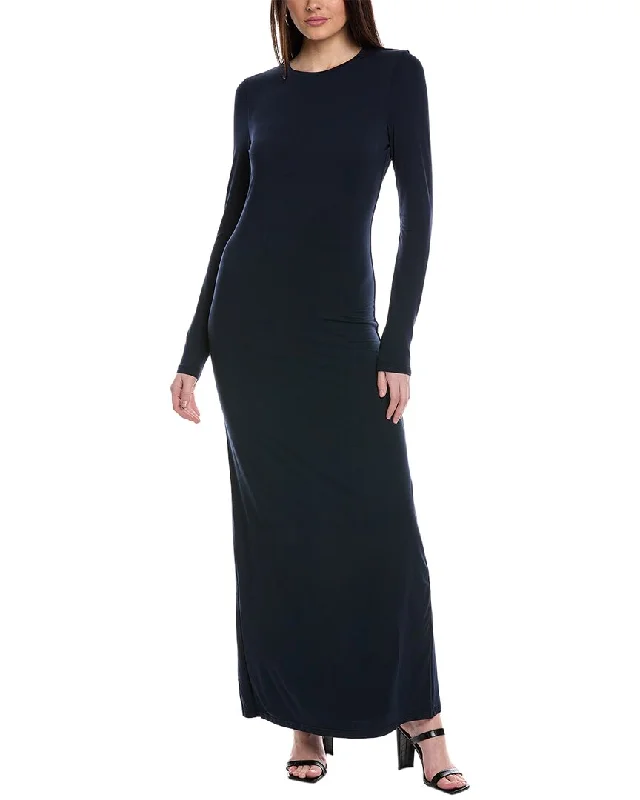 Splendid x Kate Young Silk-Blend Maxi Dress