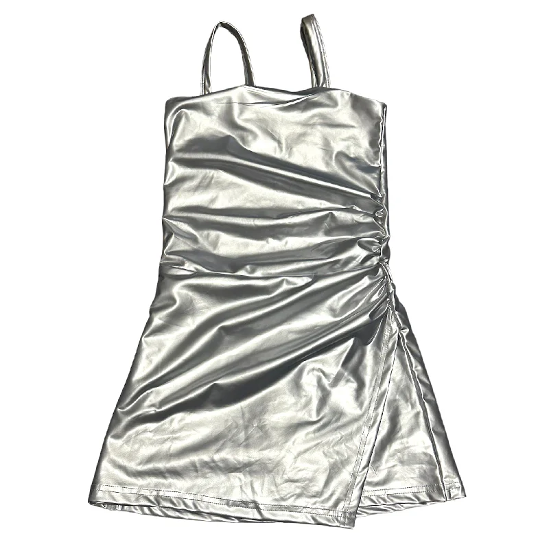 Silver Mini Dress