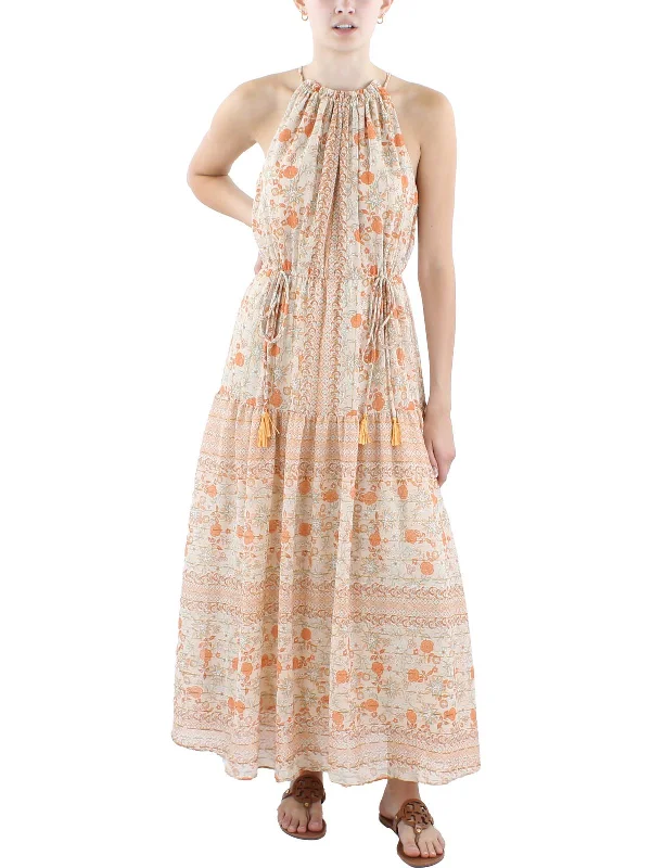 Womens r Polyester Maxi Dress