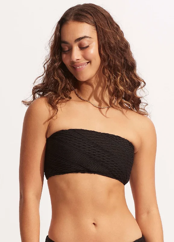 Marrakesh Tube Top - Black