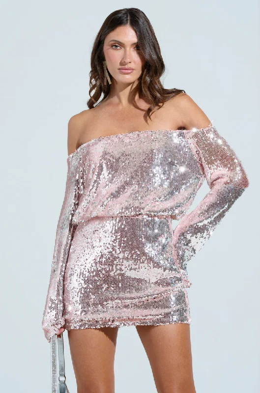 SERENA SEQUIN MINI DRESS