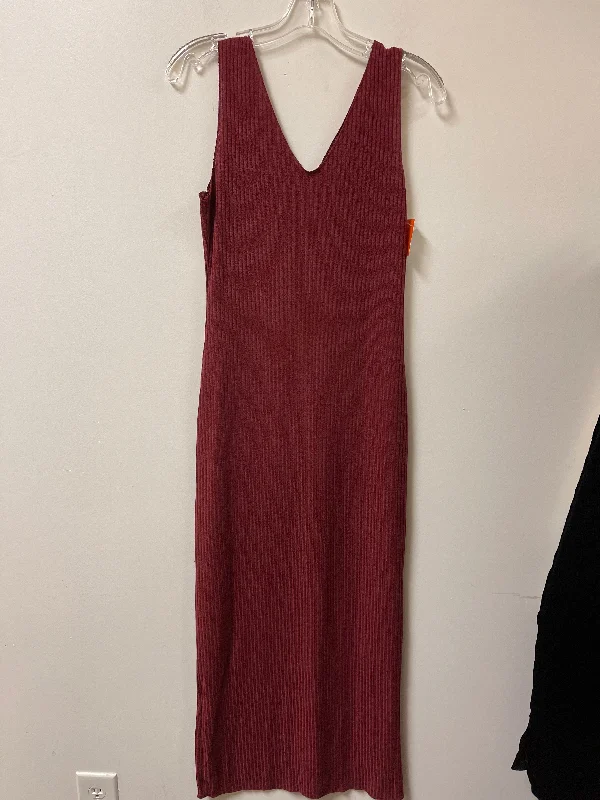 Dress Casual Maxi By Shein In Red, Size: L