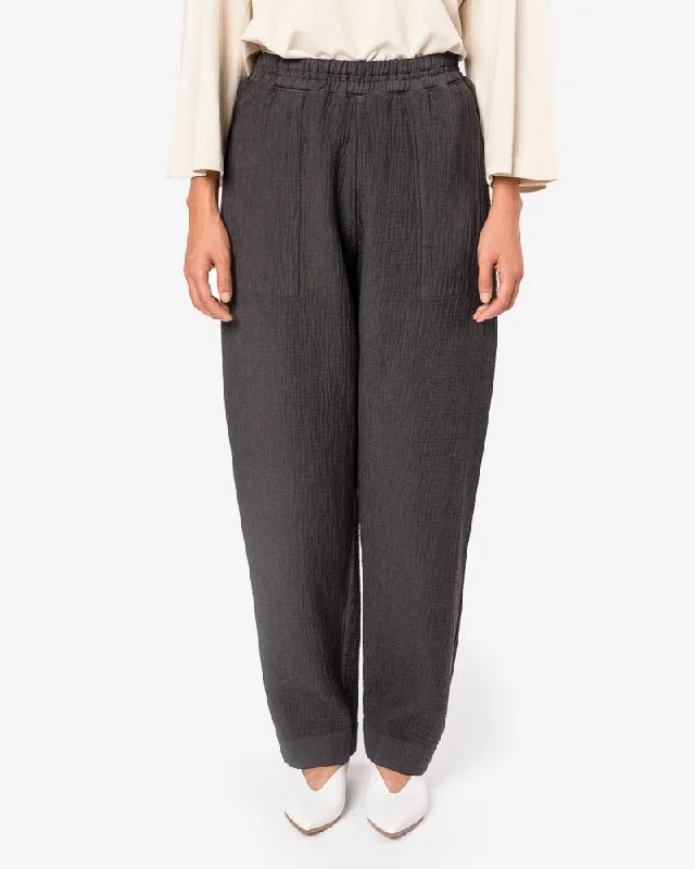 Canvas Pants in Charcoal