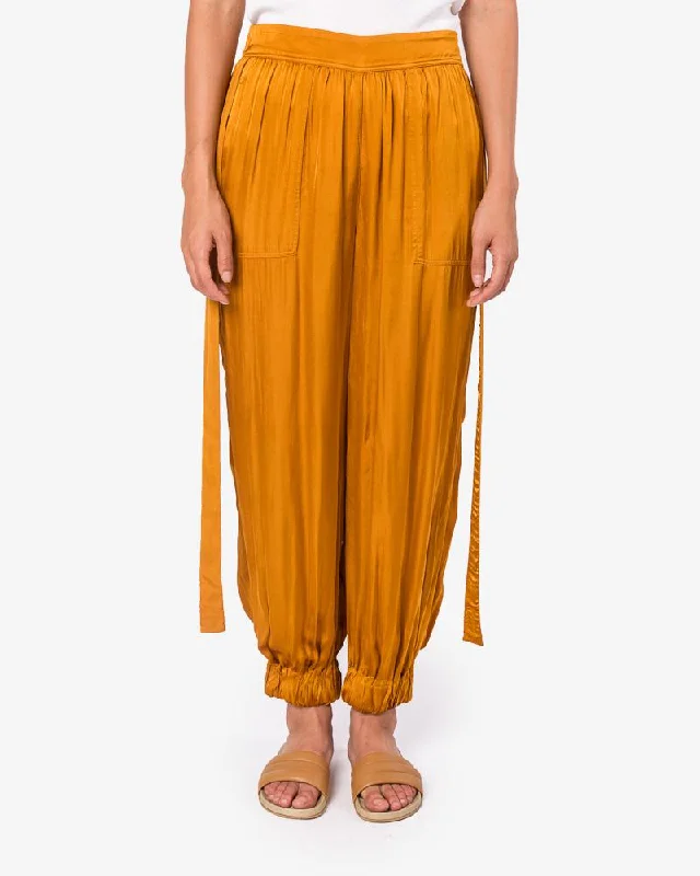 Decon Tuxedo Pant in Goldenrod