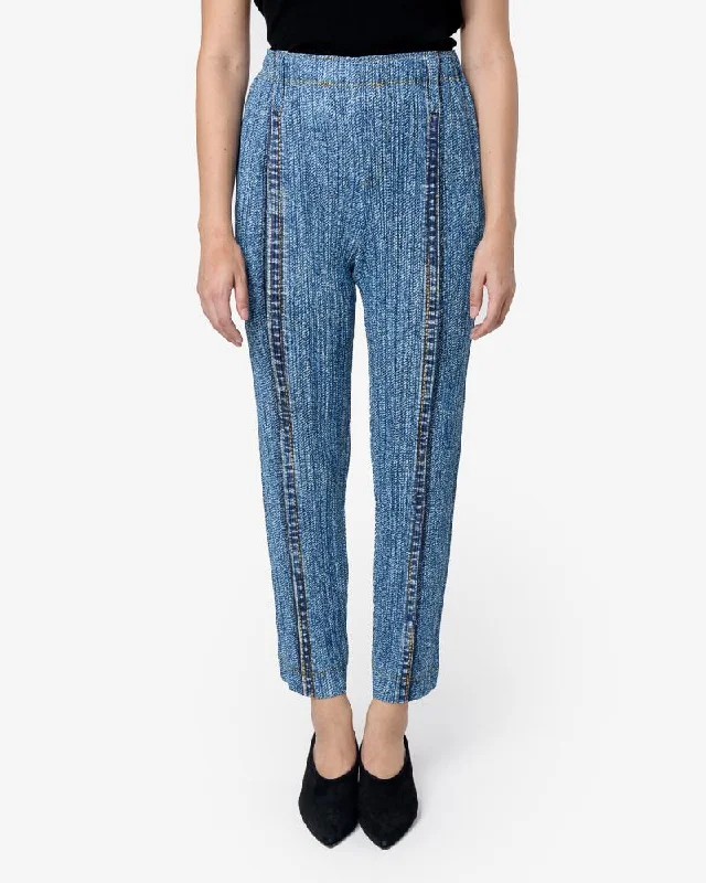 "Denim" Pants in Denim Blue