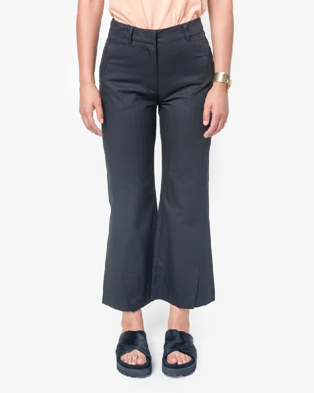 High Trouser in Black