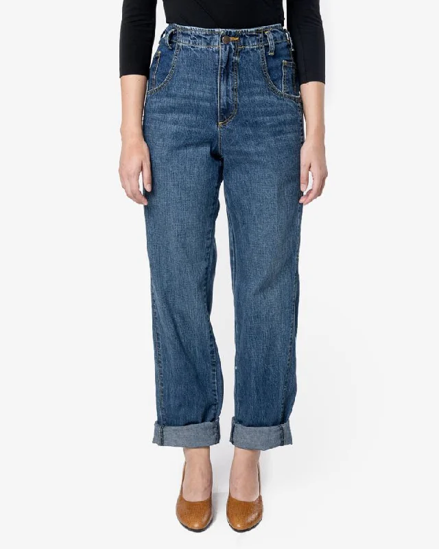 Long Trigger Pant in Classic Indigo