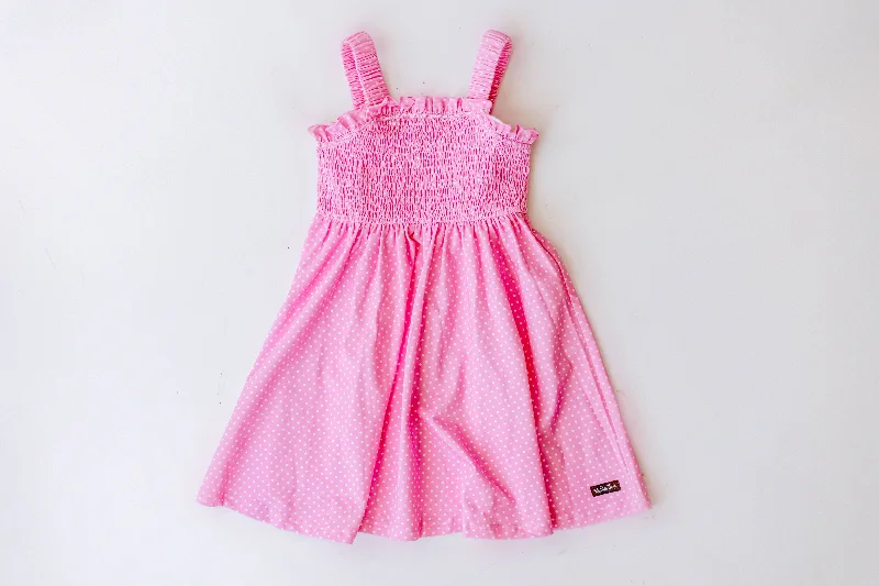 Bubble Gum Bliss Smocked Dress