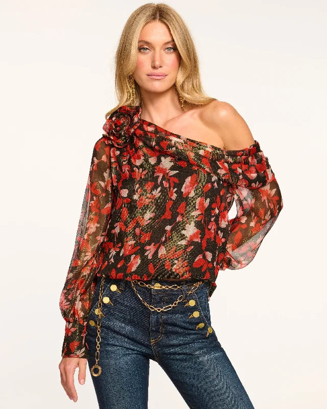 Maylien Off-The-Shoulder Blouse