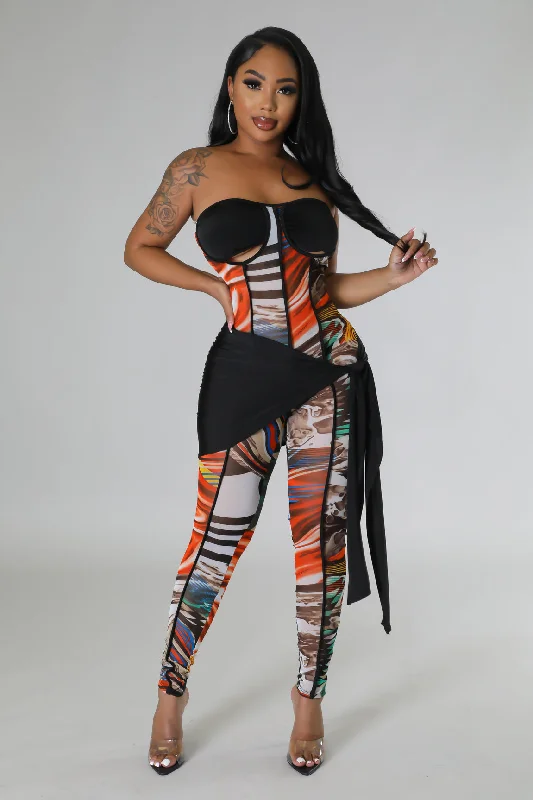 2pc Nesha Jumpsuit Set