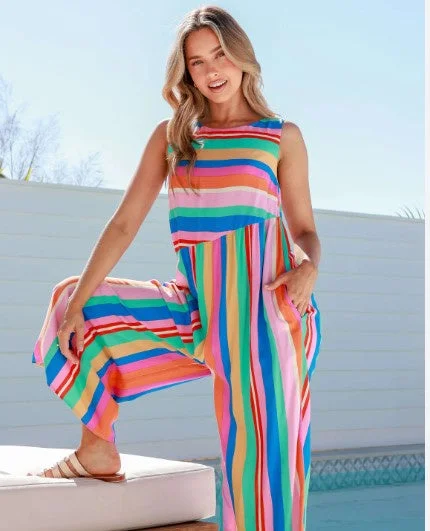 Zella stripes jumpsuit