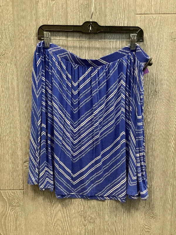 Skirt Midi By Old Navy In Blue, Size: 14